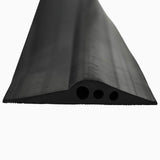 Garage Floor Seal Black 78 x 14 mm 10 m EPDM Rubber 42038215
