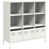 Highboard White 101.5x39x103.5 cm Steel 851393