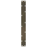 Coffee Table Legs Natural Steel 2 pcs 60x cm Steel 4013267