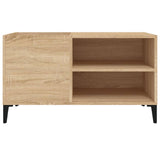 Record Cabinet Sonoma Oak 84.5x38x48 cm Engineered Wood 831952