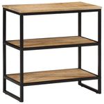 Console Table 70x35x70 cm Solid Rough Wood Mango 374074