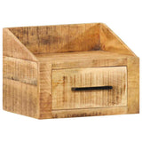 Bedside Cabinet Brown 40 x 30 x 30 cm Solid Mango Wood 374094