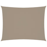 Sunshade Sail Oxford Fabric Rectangular 3.5x4.5 m Taupe 135434