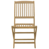Folding Garden Chairs 4 pcs 44x50x88 cm Solid Wood Acacia 365744