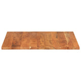 Table Top 80x80x2.5 cm Square Solid Wood Acacia 370938