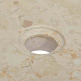 Sink Cream 40x40x10 cm Marble 149168