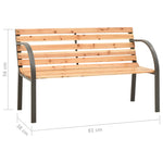 ZNTS Children Garden Bench 81 cm Chinese Fir Wood 317119