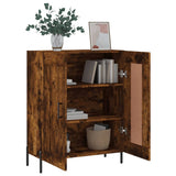 Sideboard Smoked Oak 69.5x34x90 cm Engineered Wood 830209