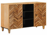 Storage Cabinets Brown 90 x 33.5 x 75 cm Solid Mango Wood 4018944