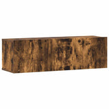 3 Piece TV Cabinet Set Smoked Oak Engineered Wood 3114483