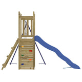 Outdoor Playset Brown Solid pine wood, Polypropylene Large 3155929