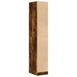 Apothecary Cabinet Smoked Oak 30x41x174.5 cm Engineered Wood 3309631