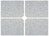 Umbrella Weight Plates 4 pcs Grey Granite Square 100 kg 276268