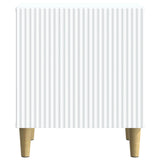 Bedside Cabinet White 43 x 34.5 x 50 cm Engineered Wood 894565