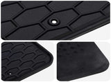 Car Mat 4 pcs Black suitable for HYUNDAI i20 2014-2019 Rubber 42029115