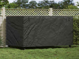 Outdoor Swing Cover Black 220 x 125 x 170 cm 210D Oxford Fbric 4105918