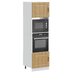 Oven Cabinets 2 pcs Kalmar Artisan Oak Engineered Wood 3315040