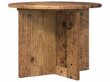 Plant Stand 2 pcs Old Wood 40 x 40 x 40 cm Engineered Wood 899733