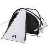 Camping Tent Dome 2-Person White Blackout Fabric Waterproof 94342