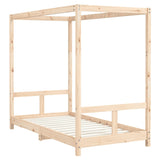 Kids Bed Frame 80x160 cm Solid Wood Pine 834513