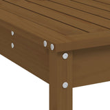 7 Piece Garden Bar Set Honey Brown Solid Wood Pine 3157814