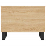 ZNTS Coffee Table Sonoma Oak 60x44.5x45 cm Engineered Wood 830959