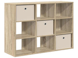 Sideboard with Drawer Sonoma Oak 88.5 x 29 x 84.5 cm 8000486