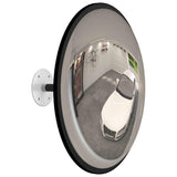 Indoor Convex Traffic Mirror Black 40 cm Acrylic 153078
