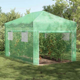 Greenhouse with Pop-up Frame Green 290 x 430 x 315 cm Iron 42006644