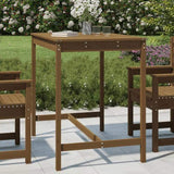Garden Table Honey Brown 121x82.5x110 cm Solid Wood Pine 824091