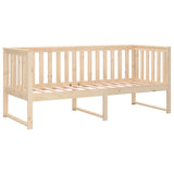 Day Bed without Mattress 75x190 cm Small Single Solid Wood Pine 820891