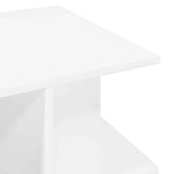 Coffee Table White 87 x 50 x 45 cm Engineered Wood 8001055