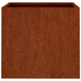 Planter 42x40x39 cm Corten Steel 821549