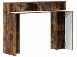 Fireplace Surround Smoked Oak 102 x 18 x 100.5 cm 8006611