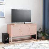 TV Cabinet Pink 100.5x39x60.5 cm Steel 846477