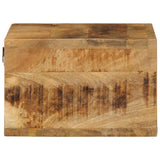 Wall-mounted TV Cabinet 40x30x19 cm Solid Rough Wood Mango 4017467