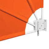 Collapsible Balcony Side Awning Terracotta 210x210 cm 41579