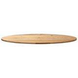 Table Top 120x60x2 cm Solid Wood Oak Oval 4009039