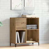 Record Cabinet Artisan Oak 84.5x38x89 cm Engineered Wood 857174