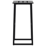 Bar Stools 2 pcs Black 38x38x80 cm Powder-coated Steel 4009265