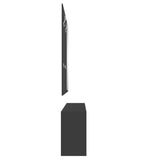 3-in-1 Shoe Cabinet Set Black Engineered Wood 342571