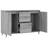 Sideboard Grey Sonoma 101.5x35x70 cm Engineered Wood 827202