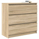 Sideboard Sonoma Oak 80x35x76 cm Engineered Wood 861735