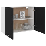 Hanging Cabinet Lyon Black 80x31x60 cm Engineered Wood 801277