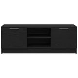 TV Cabinet Black Oak 102 x 32 x35.5 cm Engineered Wood 862747