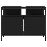 Bathroom Sink Cabinet Black 80x30x60 cm Engineered Wood 842441