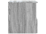 Bathroom Cabinet Grey Sonoma 30 x 44.5 x 50 cm Engineered Wood 890508