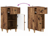 2 Piece Bathroom Cabinet Set ALKMAAR Old Wood Engineered Wood 3417997