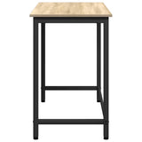 Table Sonoma Oak 80 x 50 x 76.5 cm Engineered Wood and Steel 873763