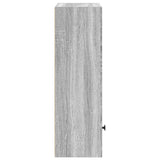 Bookcase Grey Sonoma 31x24x77 cm Engineered Wood 860333